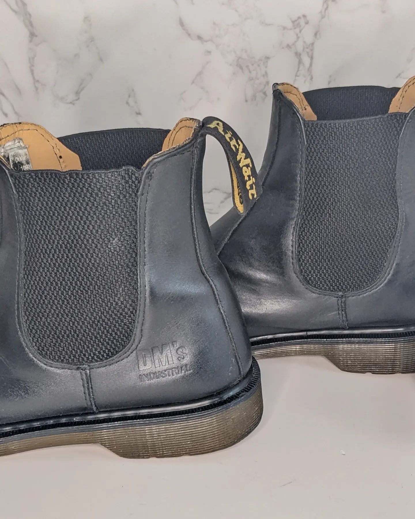 Dr. Martens Industrial Smooth Leather Chelsea Boot Black US Size 11