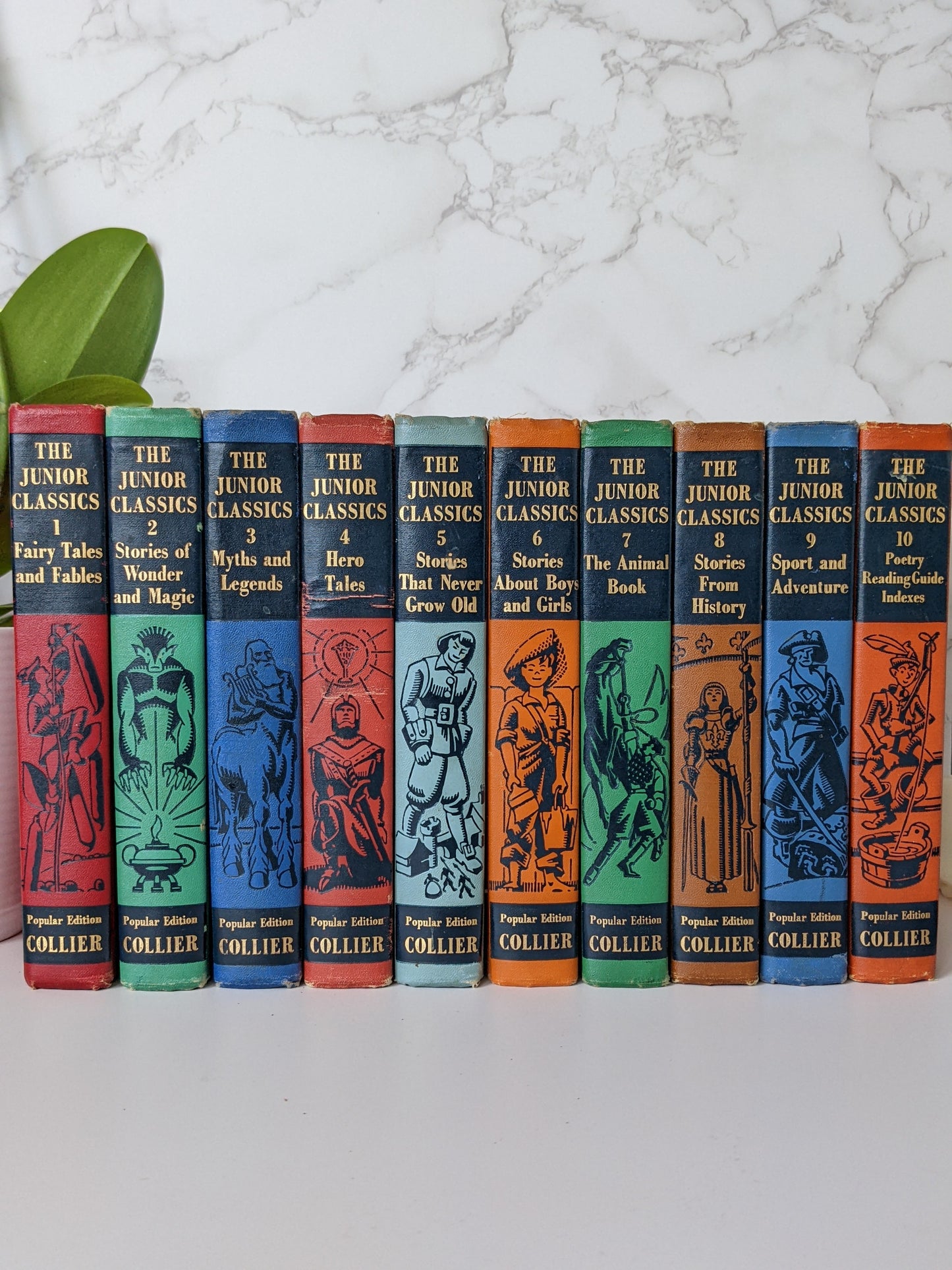 1950's set of 10 children's books