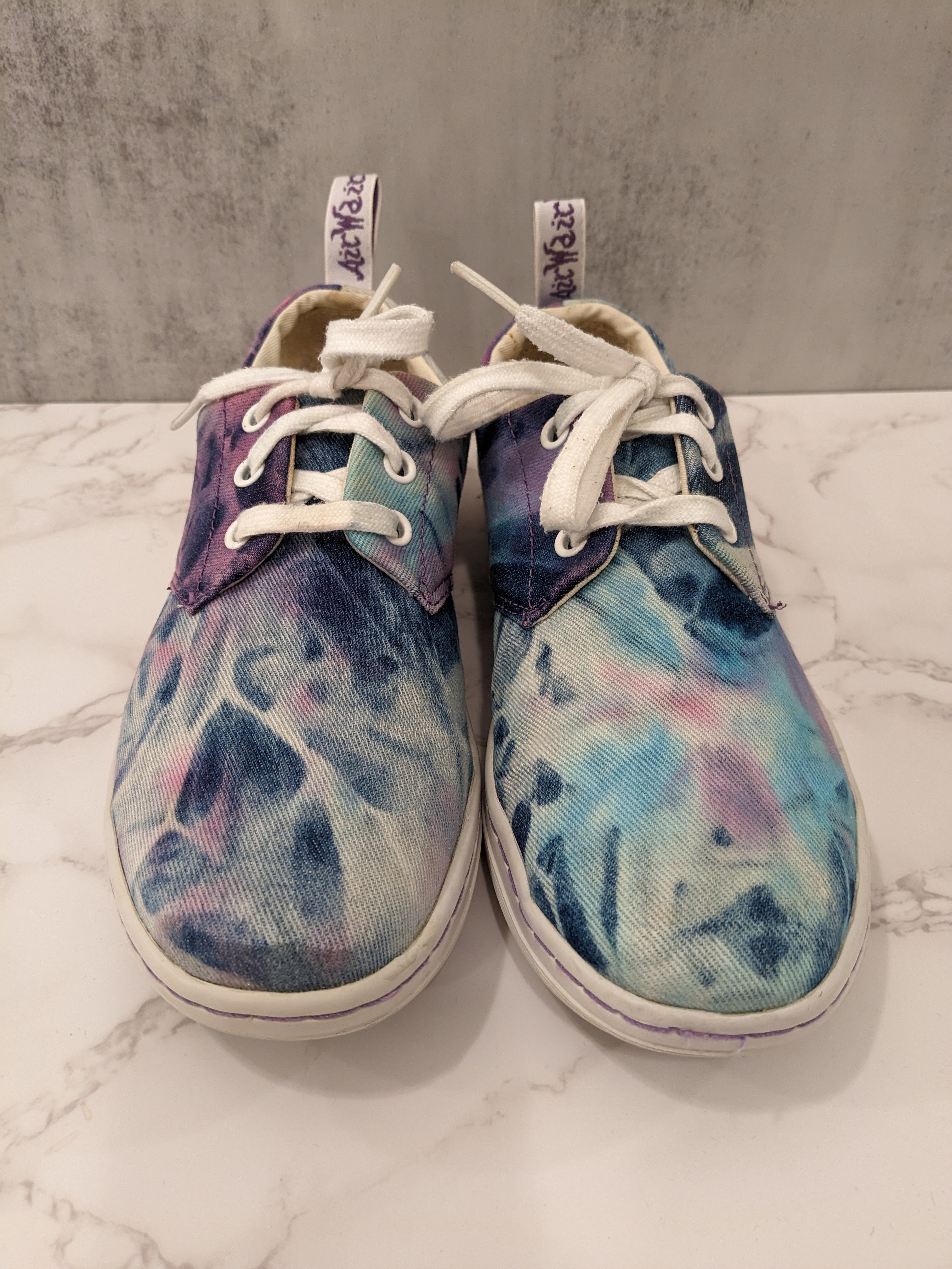 Dr. Martens Aldgate Tie Dye Canvas Sneakers Thrifty Teacher co